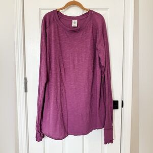 FREE PEOPLE We The Free Women’s Long Sleeve Cotton Shirt - Size Medium